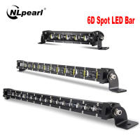 NLpearl 7 13 20 Inch LED Light Bar Off Road 12V 24V Spotlight LED Bar for 4x4 Atv Suv Lada Truck Boat Car Barra LED Headlights