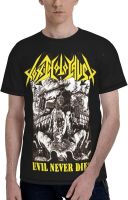 Toxic Holocaust Evil Never Dies T Shirt Mans Summer Street Novelty Short Sleeve Round Neckline Shirts