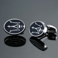 【hot】 Brand new high-end luxury car logo fashion Mens French Cufflink free shipping