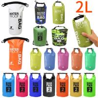 2L Drifting PVC Dry Bag Outdoor Waterproof Swimming Bag Lightweight Waterproof Floating Bags for Boating Kayaking Camping