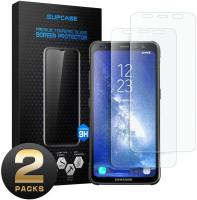 SUPCASE Galaxy s8 ป้องกันหน้าจอที่ใช้งานพรีเมี่ยมHDกระจกกันรอยหน้าจอสำหรับSamsung Galaxy S8 ใช้งาน (2-Pack)