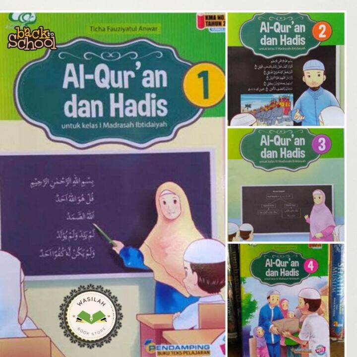 Al Quran Dan Hadis Sd Mi Kelas 1 2 3 4 5 6 Aqila Hots Qurdis [buku