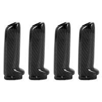 4X for E46 E90 E92 E60 E39 F30 F34 F10 F20 Accessories Universal Carbon Fiber Car Handbrake Grips Cover Trim