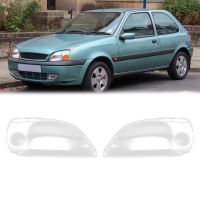 For Ford Fiesta 2003 2004 Headlight Shell Lamp Shade Transparent Lens Cover Headlight Cover