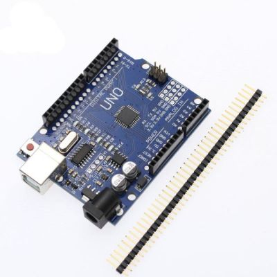 【☑Fast Delivery☑】 fuchijin77 หุ่นยนต์16Mhz Ch340gmega328p R3สาย Usb Ec13บอร์ดพัฒนา Arduino Uno