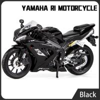 1:12รถของเล่นรถออโต้ไบค์ของเล่นโมเดลรถจักรยานยนต์ YZF-R1รถออโต้ไบค์เหล็กอัลลอยทางวิบาก