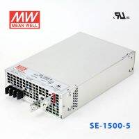 SE-1500-5 1500W 5V300A เอาต์พุตเดี่ยว MEAN WELL แหล่งจ่ายไฟ (SE Series-Built-In Case)