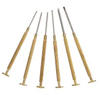 ：》《{ 6Pcs Slot Watch Screwdrivers Set Copper Watch Glasses Computer Repairing Screwdrivers Tool For Watchmaker Watch Repair Tool