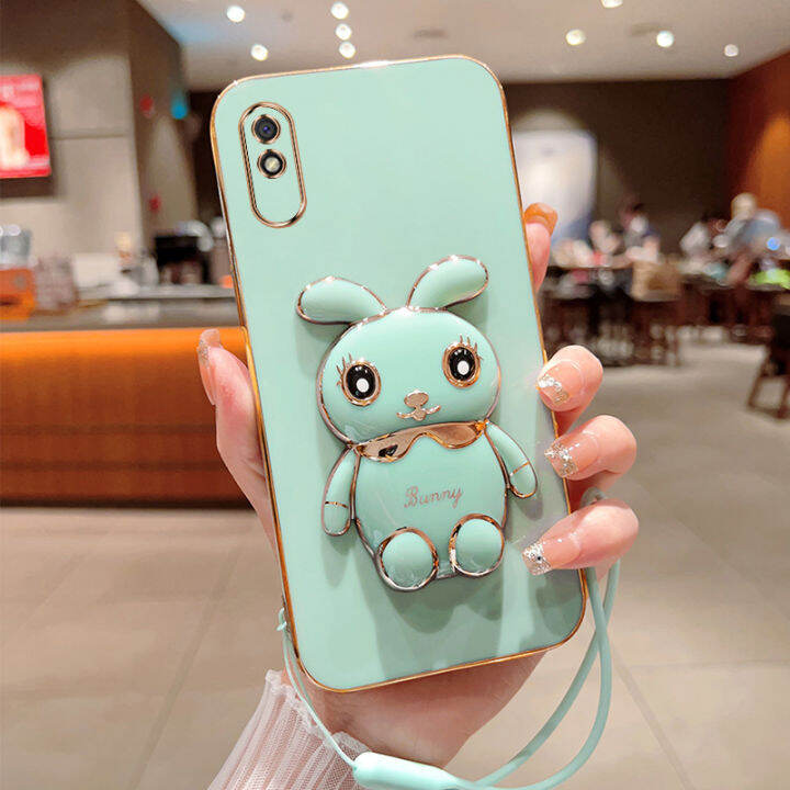 เคสนิ่มสำหรับโทรศัพท์-xiaomi-redmi-เคส9a-redmi9a-9a-ลายการ์ตูนรูปกระต่ายเคสโทรศัพท์โทรศัพท์ชุบซิลิโคนกันกระแทก