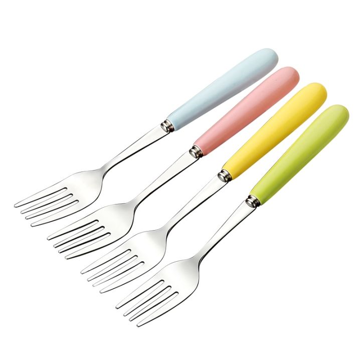 durable-and-practical-muji-childrens-rice-fork-stainless-steel-fork-304-dinner-fork-western-food-fork-eating-noodle-household-steak-fork-fruit-fork-long-handle-thick