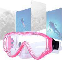 Special Offers YOUZI Kids Diving  Snorkel  Anti-Fog Anti-Leak Swimming  Tempered Glass Waterproof  For Children