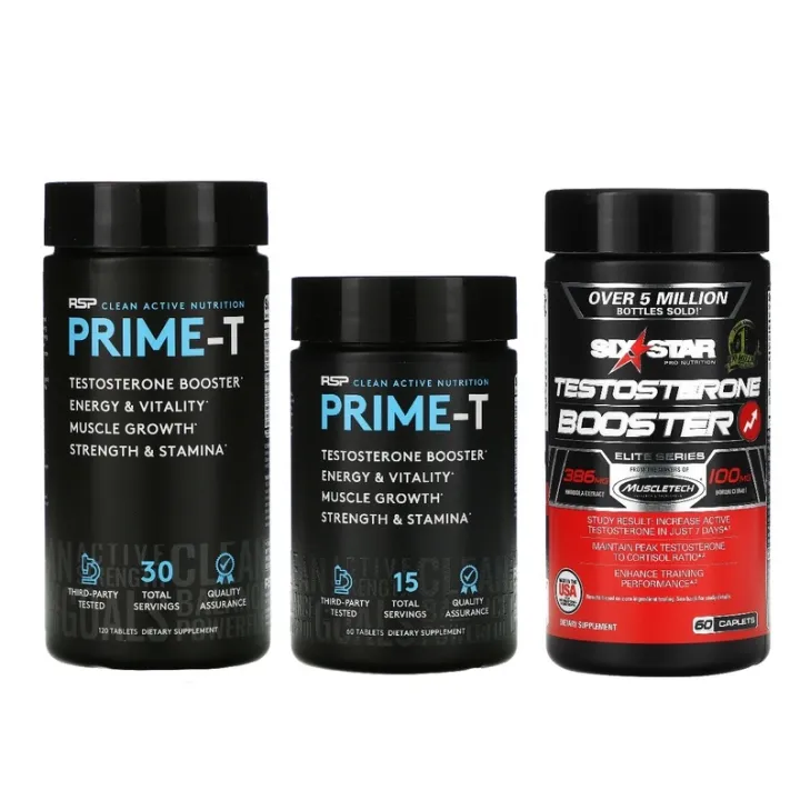 RSP Nutrition PrimeT Testosterone Booster 60 or 120 Tablets Lazada PH