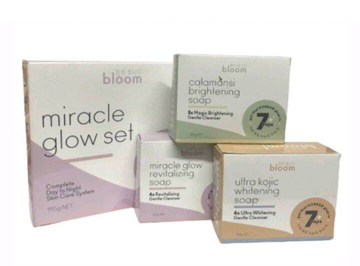 BLOOM Miracle Glow Set / Ultra Kojic / Calamansi Lazada PH