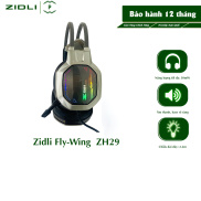 Tai nghe Gaming Zidli Fly-Wing ZH29, âm thanh vòm 7.1, đèn led RGB