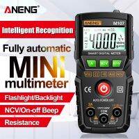 【hot】﹉❡☌  ANENG-Multímetro Digital M107 M108 4000 Contagem Corrente AC/DC Amperímetro Voltímetro Testador de Tensão NCV Capacitância