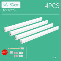 【COD】?T5หลอด Led 30ซม. 60ซม. 90ซม. 120ซม. 4ft แท่งไฟ5W 9W 13W 16W โคมไฟติดผนัง220V-240V ไฟบ้านสีขาว/อบอุ่น