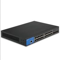 Linksys LGS328C 24-Port Managed Gigabit Ethernet Switch with 4 10G SFP+ Uplinks, Mountable Rack 1 U