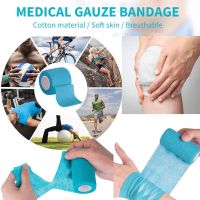 Self Adhesive Elastic Bandage Breathable Sports Wrist Wrap Protector Tape For Knee Support Pads Finger Ankle Shoulder