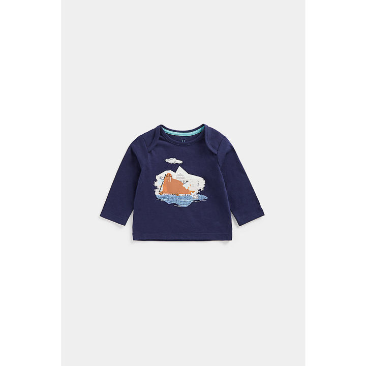เสื้อยืดเด็กทารก-mothercare-walrus-long-sleeved-t-shirt-cc651