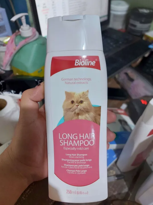 Bioline Long Hair Shampoo for Cats 250mL Lazada PH