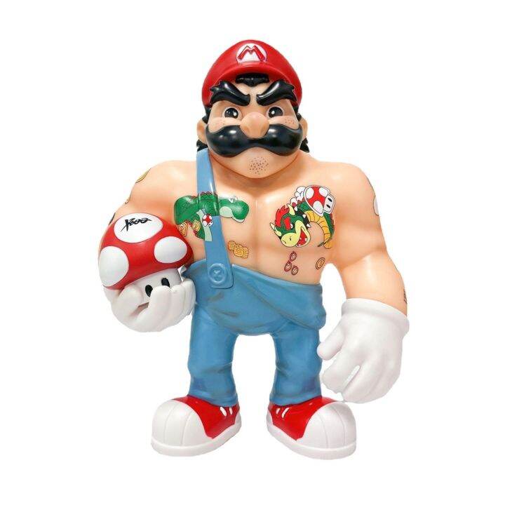 ns3-โมเดลตุ๊กตา-super-mario-action-figuer-muscle-hercules-mario-ของเล่นสําหรับเด็ก-ตกแต่งบ้าน-เก็บสะสม-เก็บสะสม