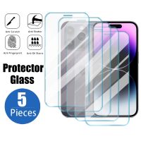ஐ☊ 5PCS Tempered Glass for iPhone 11 13 12 Pro Max Mini Screen Protector for iPhone 14 Pro 7 8 6 6S Plus SE 2020 X XR Xs Max Glass
