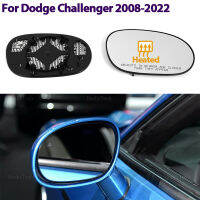 มองหลังด้านข้างอุ่นไฟฟ้าปีกกระจกแก้วสำหรับ Dodge Challenger 2008-2022 68048447AA 68048446AA