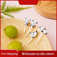 Animal Fruit Stickers Food Grade Cartoon For Fruit Pastries Desserts Children Tableware Fruit Fork Non-toxic Panda Shape