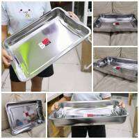 TAILONG ถาดบุฟเฟ่ต์ สเตนเลส 1ช่อง (1 ชุด)  ถาดอุ่นอาหาร STAINLESS CHAFING DISH TL-453 ขนาด 35x50 ลึก 7 ซม