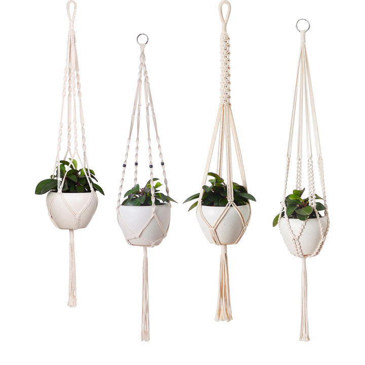 macrame-plant-hanger-baskets-flower-pots-holder-balcony-wall-hanging-planter-decor-knotted-lifting-rope-home-garden-supplies