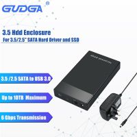 GUDGA External Box Hdd 3.5 inch 2.5 SATA to USB 3.0 6Gbps HDD Enclosure SATA III SSD Case For 10Tb Thick hard drive 3.5 External