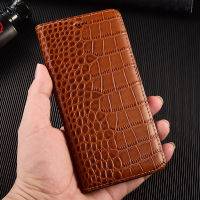 For Redmi Note 10 Crocodile Genuine Leather Flip Cases For Xiaomi Redmi Note 4 4X 5 6 7 8 8T 9 9T 9S 10S 10T 10 Pro Max 5G Cover