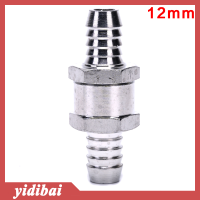 yidibai 【Flash Sale】One Way 6 8 10 12mm 4 Size Aluminium Alloy Fuel Non Return Check Valve