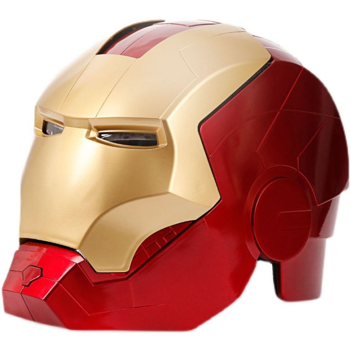 IronMan Helmet 1:1 Mask Can Open Eyes Can Light Up Adult Children's ...