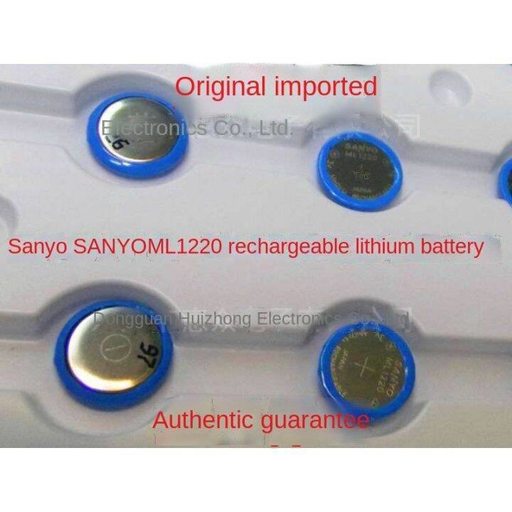 New Original ML1220 battery 3V rechargeable lithium battery is common ...