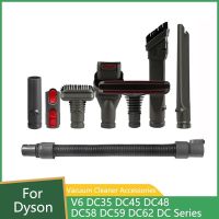 ชุดแปรงแต่งหน้าหัวดูดอะไหล่สำหรับ Dyson V6 DC35 DC45 DC48 DC58 DC59 DC62 DC อะไหล่เครื่องดูดฝุ่นซีรี่ย์ชุดกดสิวรอยแยก