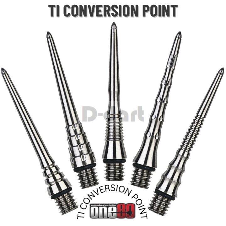 ONE80 CONVERSION POINT (30mm) TI CONVERSION TITANIUM DART POINTS Lazada