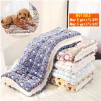 {pets baby} สักหลาด ThickeningFleece เสื่อสัตว์เลี้ยงสุนัขแมวผ้าห่ม MattressChihuahua เบาะ HouseholdWarm นอนเสื่อ