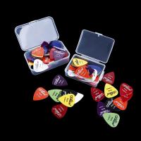 QIAODEN สมูทตี้ น้ำหนักเบา ABS อะคูสติก เบส Plectrum ปิ๊กกีตาร์ อุปกรณ์กีตาร์ คนกลาง