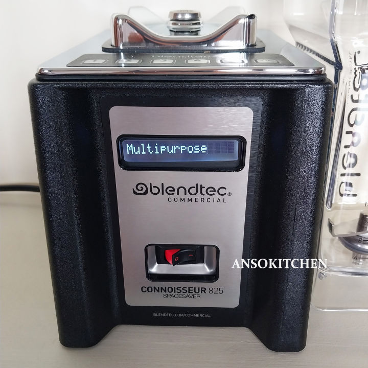 blendtec-connoisseur-825-spacesaver-blender-เครื่องปั่นเชิงพาณิชย์-ใช้ปั่นเครื่องดื่ม-made-in-usa-1800-วัตต์-โถปั่น-fourside-jar-0-9l-32oz-ใช้ไฟไทย-220v-ประกันมอเตอร์-1-ปี