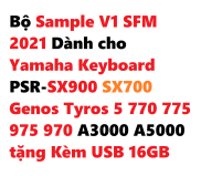 Bộ Sample V1 SFM dành cho các dòng đàn Yamaha Keyboard PSR