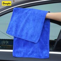 Donglin ผ้าขนหนูสำหรับทำความสะอาดรถยนต์ Soft Fast Drying Auto Detailing ผ้าขัดในครัวเรือน Car Care Hemming ผ้าขนหนู Duster Rags