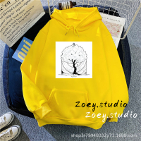 Zoey.Studio เสื้อฮู้ด เสื้อแขนยาวอบอุ่น หลวมและสบาย ชิค ล้ำสมัย ทันสมัย สบายๆ WWY23000A4 41Z231009