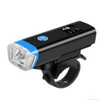 1 PCS Bicycle Front Lights 2400Mah Super Bright USB Rechargeable Set LED Mount Bike Lights Waterproof Headlight Flashligh Horn