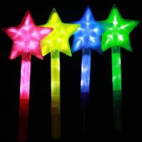 【CW】 3pcs Up Plastic Sticks Colorful Weddings Flashings Vocal Concert Reusable Collection Lasting