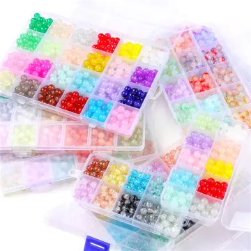 3400Pcs/Box 3mm Glass Seed Beads Czech Charm Crystal Spacer Colorful Beads  For Bracelets Jewelry Making Kits DIY Accessories Set - AliExpress