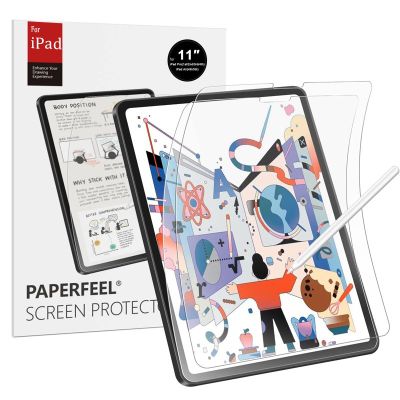 สำหรับ iPad Pro 11 12.9 9.7 8th 10th 7th Gen Air 3 4 5 Mini 6 10.2กระดาษ10.9รู้สึกปกป้องหน้าจอด้าน