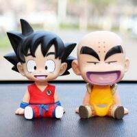 Dragon Ball เครื่องประดับรถยนต์เขย่าหัว Goku การ์ตูนรถเต่า Immortal Doll Center Console Ornament