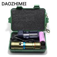 5000Lm 100M Underwater Diving Flashlight Led Scuba Flashlights Light Torch Diver XM-L2 Use 18650 OR 26650 Rechargeable Batteries