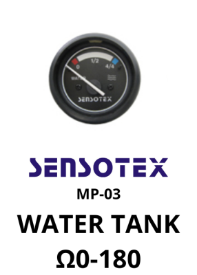 เกจวัดน้ำ/น้ำเสีย/น้ำมัน 0-180 โอห์ม - GAUGES SERIES FOR WATER/WASTE/FUEL TANK Ω0-180